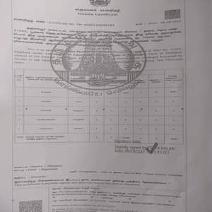 Income certificate