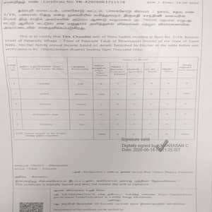 Income certificate