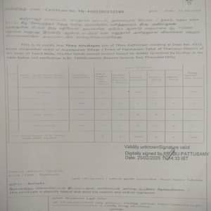 Income certificate