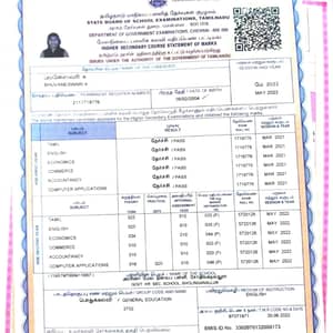 Marksheet