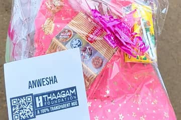 What is given for Sponsor a Diwali kit